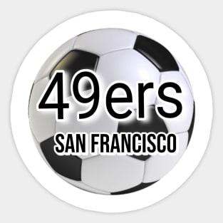 49ers Sticker